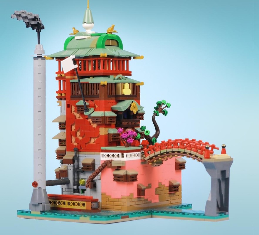 Lego Bathhouse