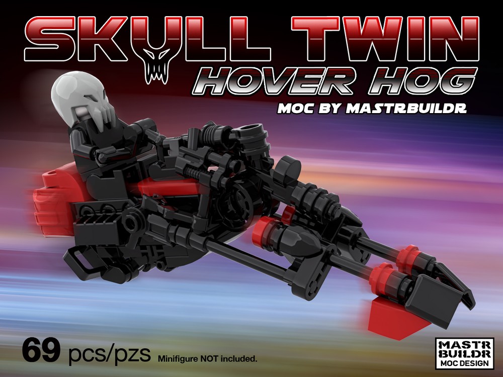 Lego Skull Twin Hover Hog