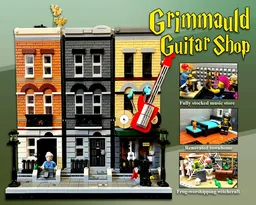 Grimmauld Guitar Shop - Townhomes & Music Store