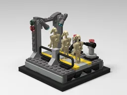 Droid factory diorama