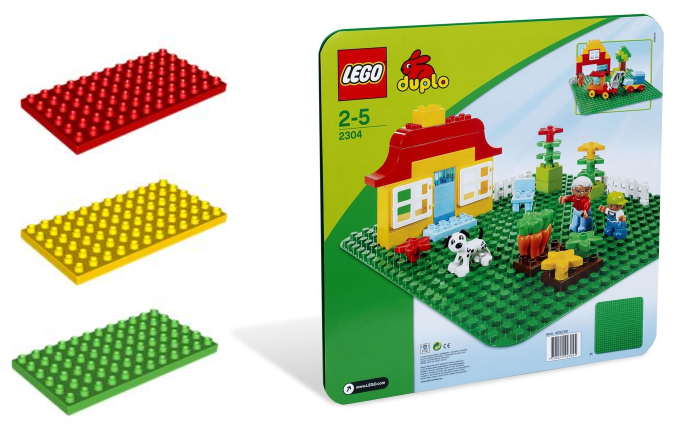 Lego Duplo Baseplates Co-Pack