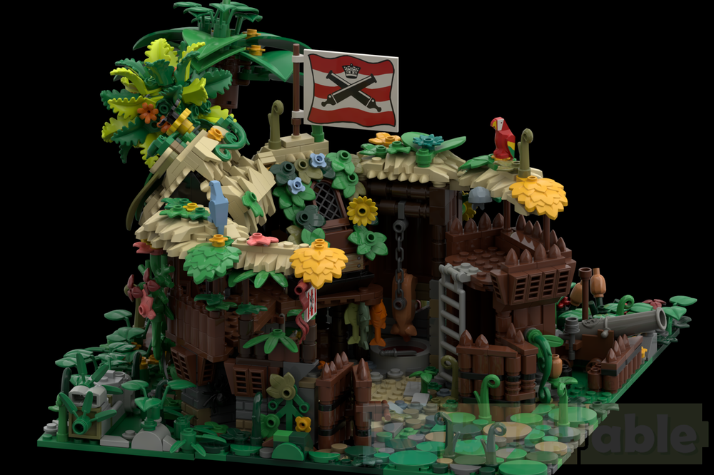 Lego the announcement of the replacement of the howler monkey outpost