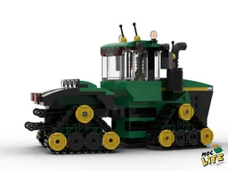 John Deere tracks articulated