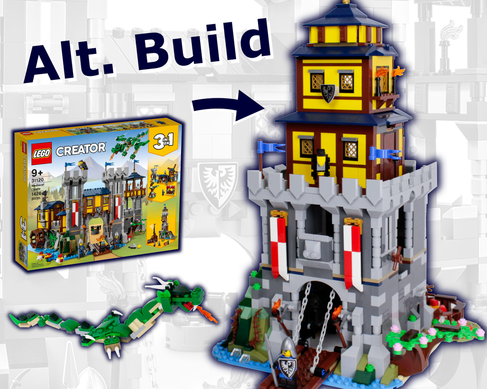Lego Japanese Medieval Castle Alt Build