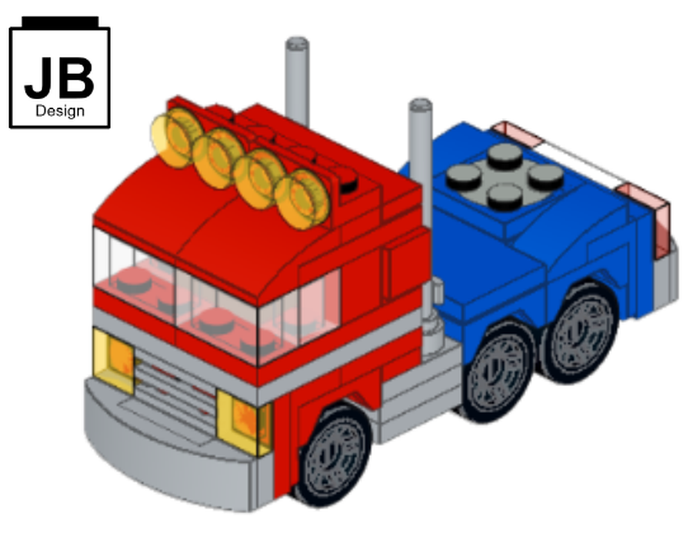 Lego Optimus Prime G1 Truck