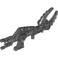 Large Figure Weapon, Piraka Lava Launcher (Hakann) / Pearl Dark Gray