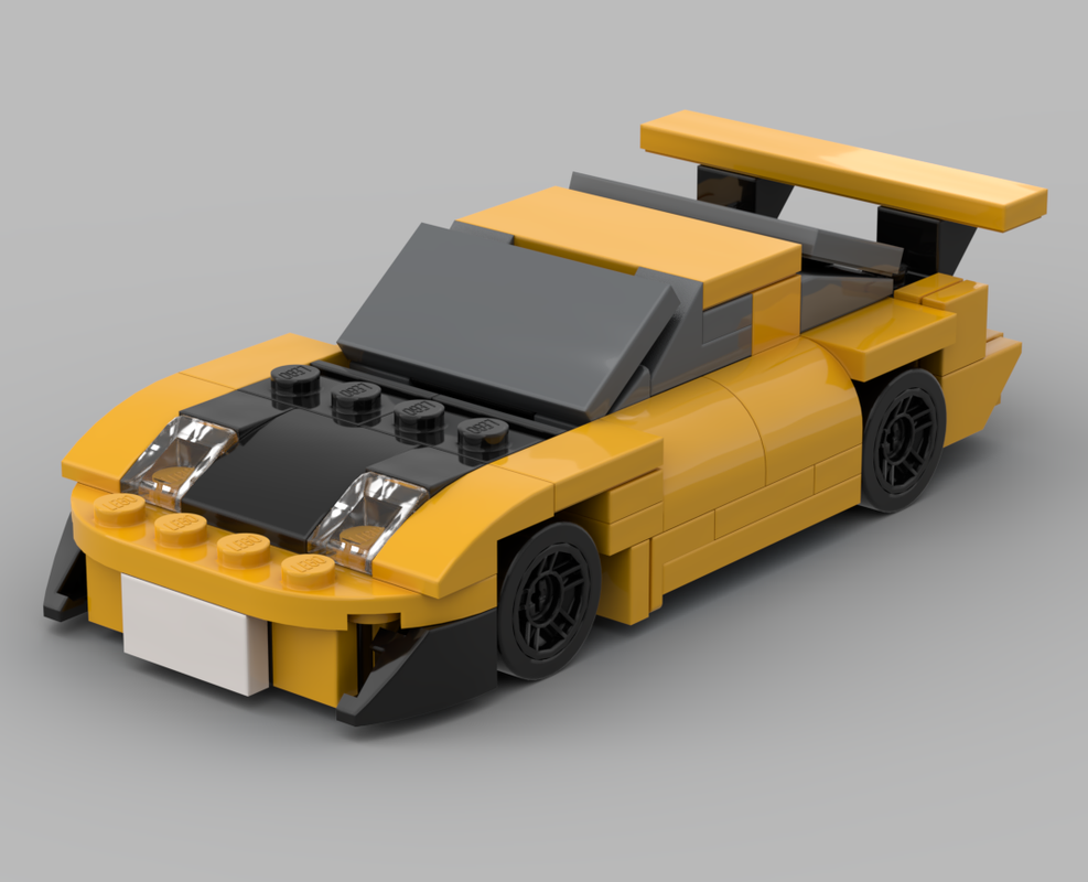 Lego Mazda RX7 FD ( Initial D Final Stage VER )