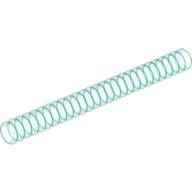 Lego Hose, Ribbed 7mm D. 9L / 7.2cm / Trans-Light Blue
