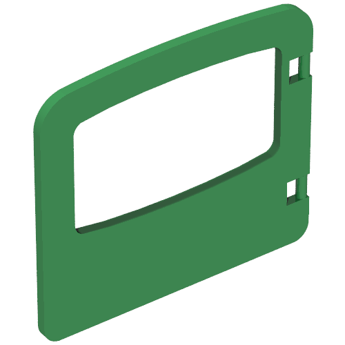 Lego Duplo Door / Window / Green