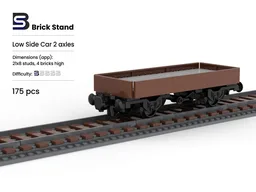 Low Side Car 2 axles