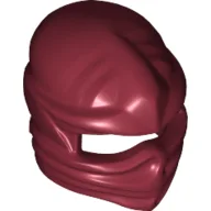 Wrap with Forehead Ridge / Dark Red
