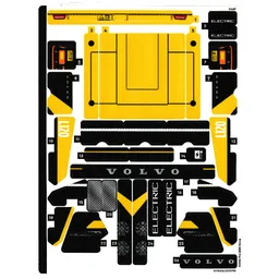 Sticker Sheet for Set 42209-1 / [No Color/Any Color]