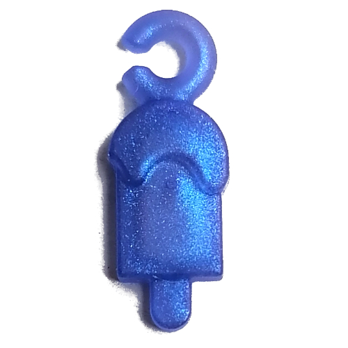 Lego Pendant Lollypop / Opal Trans-Purple