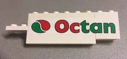 Stickered Assembly 10 x 1 x 2 1/3 with Octan Logo Pattern Model Left Side (Sticker) - Set 6335