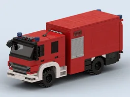 German Fire Logistics Truck