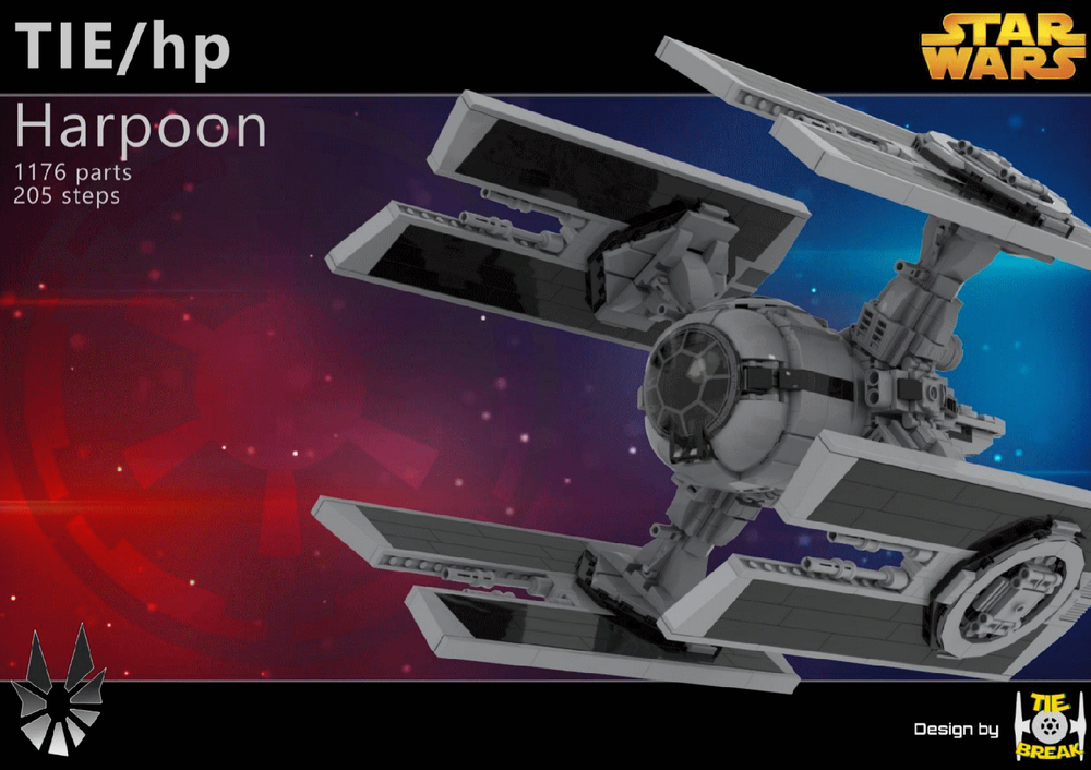 Lego TIE Harpoon (TIE/hp)