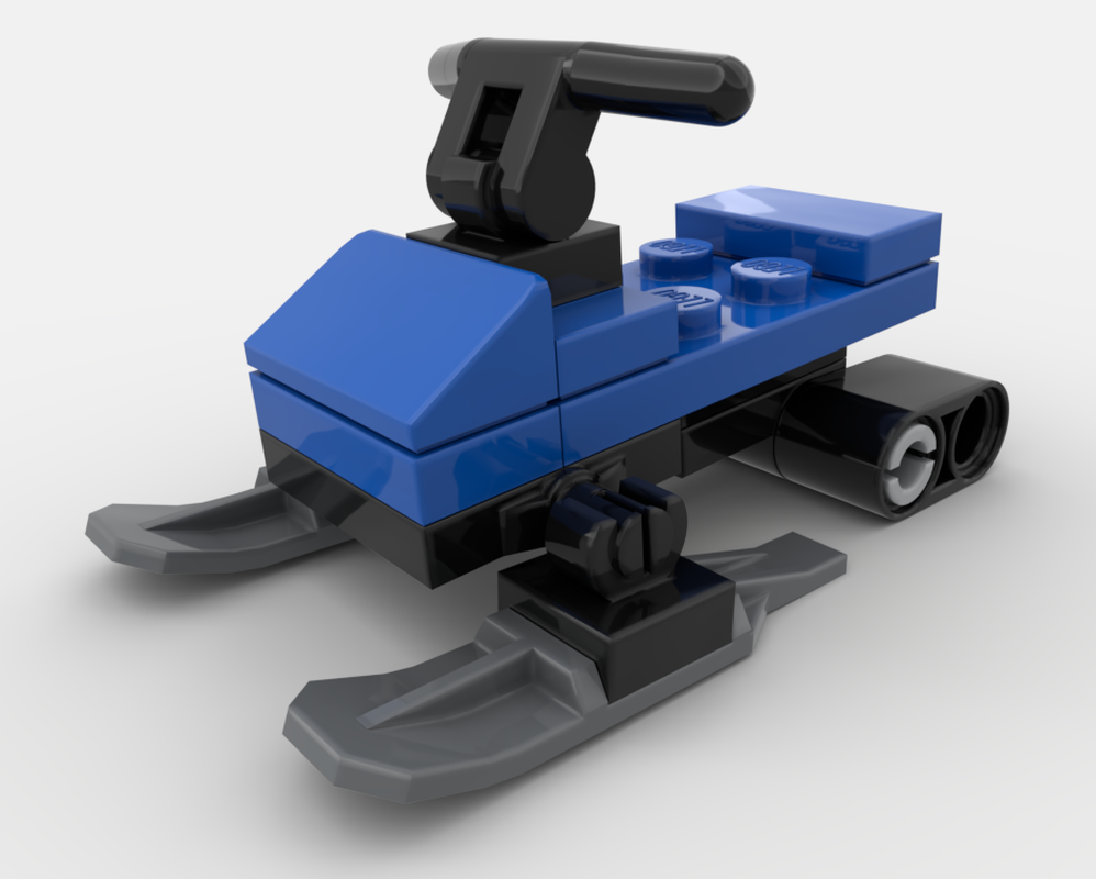 Lego Micro Snowmobile