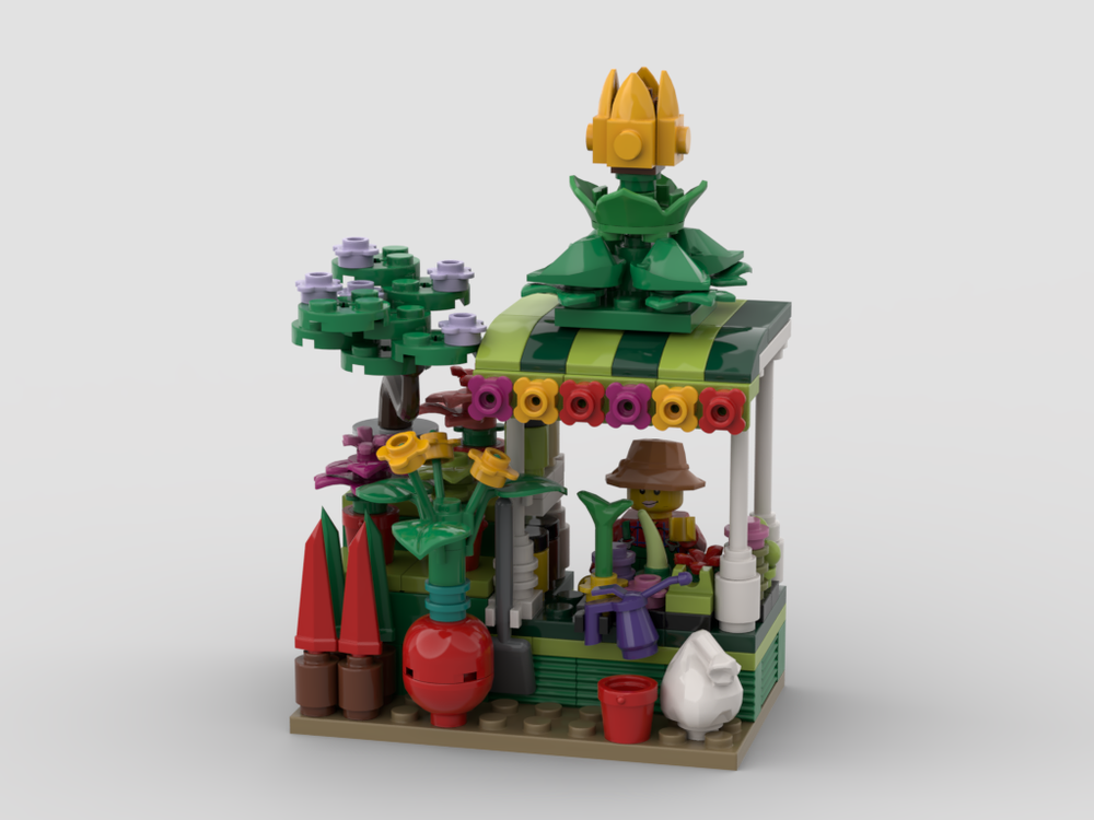 Lego Flowers Stand
