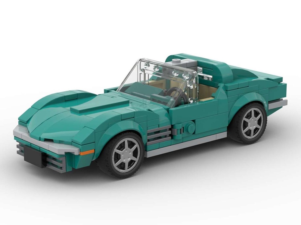 Lego Chevrolet Corvette Stingray C3 ~1:31