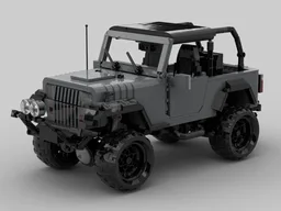 1995 Jeep Wrangler in dark bluish gray