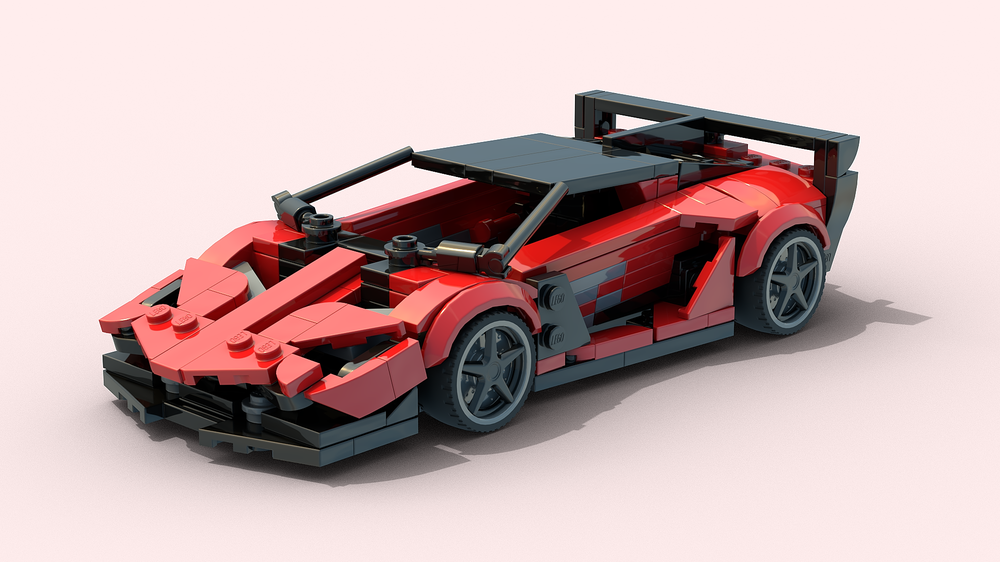 Lego Lamborghini SC18 Alston colors