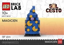 Magicien (Sol Cesto) – BrickHeadz Style