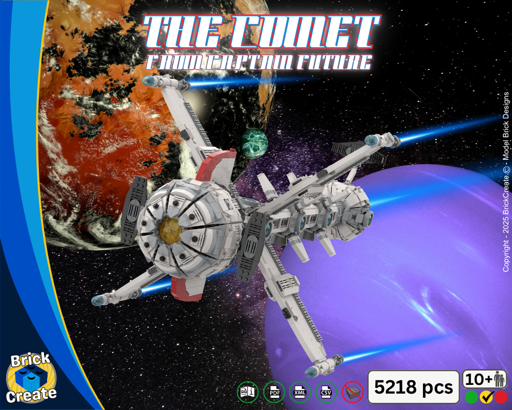 Lego The New Comet V2.0 Has Landed – Build the Legend!