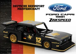 Ford Zakspeed Capri - Mk III - 1981 - JPS