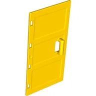 Duplo Door 1 x 3 1/2 x 6 with Handle, and 4 Hinges / Yellow