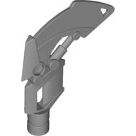 Lego Large Figure Weapon Blade (Toa Tahu) / Flat Silver