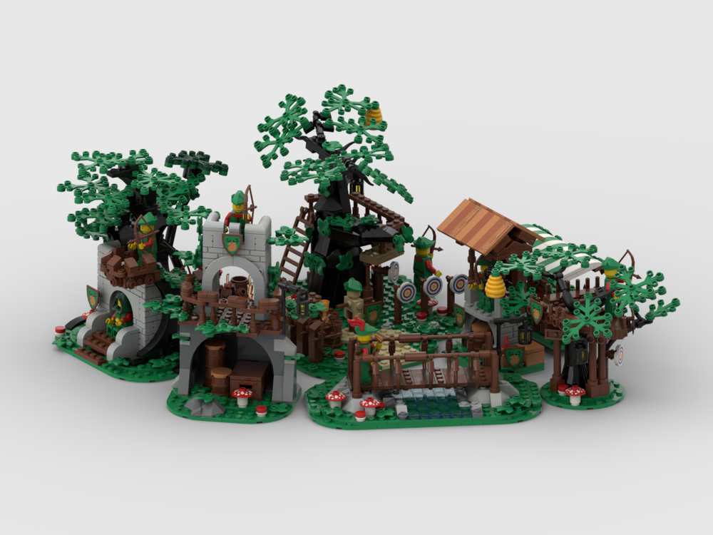 Lego Forest Hideout