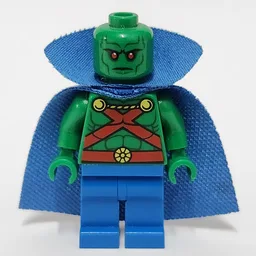 Martian Manhunter (J'onn J'onzz) with Blue Cape and Collar