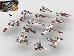 12-in-1 Alternate Builds Bundle - 75402 ARC-170 Starfighter