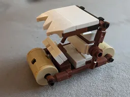 Mini Flintstone's car