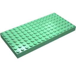 Brick 8 x 16 / Medium Green