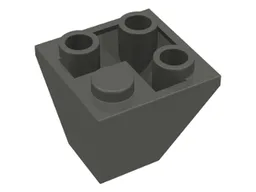 Brick Sloped Inverted 45° 2 x 2 Double Convex