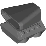 Engine / Air Scoop 2 x 2 / Dark Bluish Gray