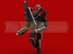 LEGO Deltarune – Roaring Knight MOC Instructions