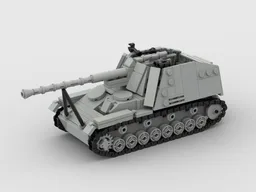 LEGO ww2 Nashorn 1/45 scale