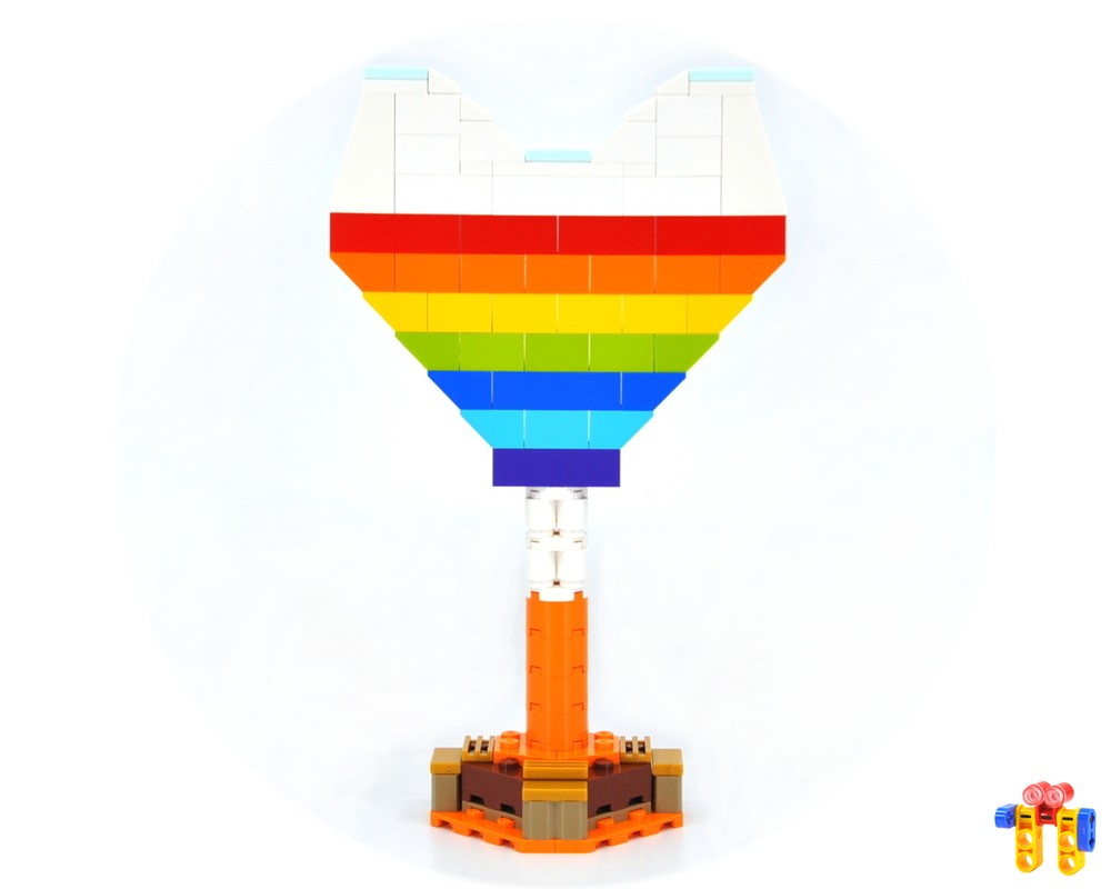 Lego 11717 Rainbow Heart