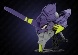 Eva 01 head - Evangelion