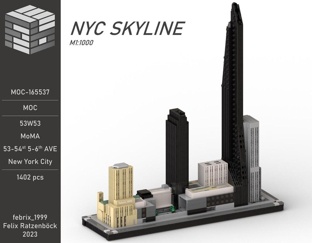 Lego 53W53 | MoMA Museum of Modern Art | 53-54st 5-6th AVE | New York City
