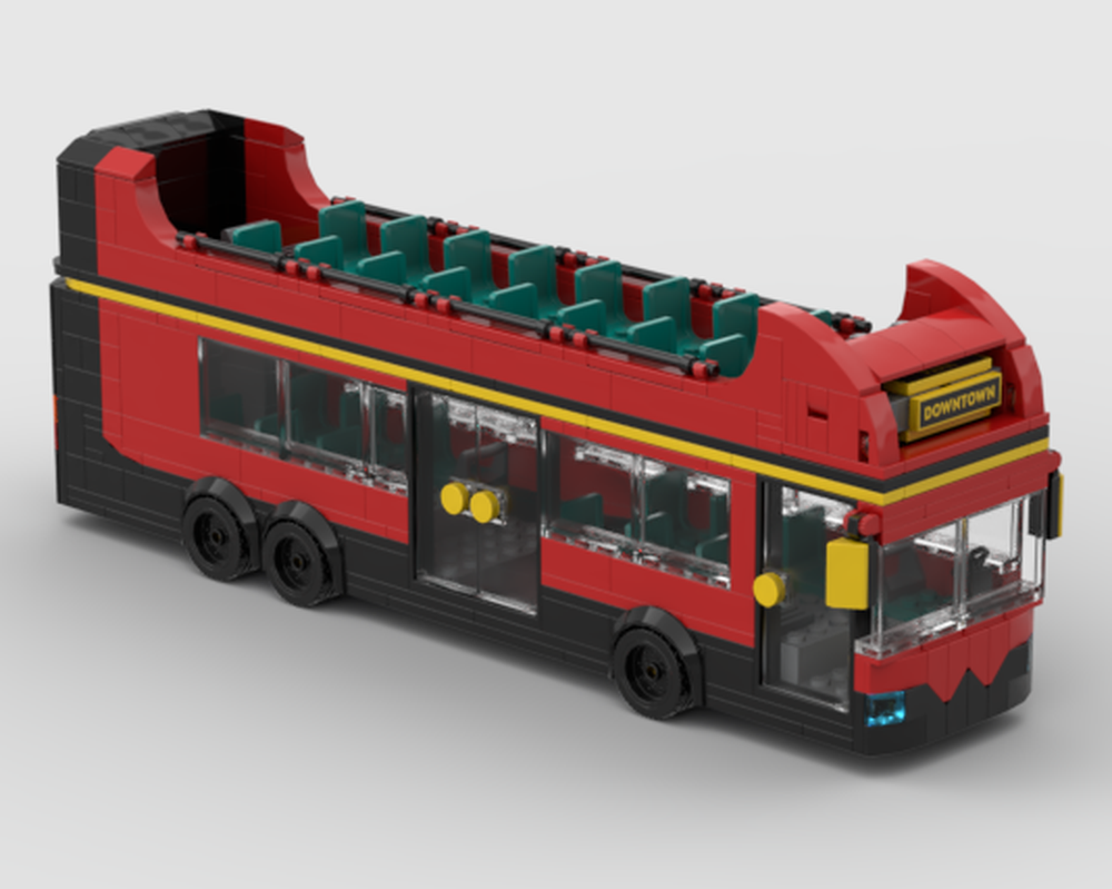 Lego 8 stud wide Double-decker bus