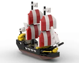 Mini Barracuda Pirate Ship