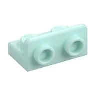 Bracket 1 x 2 - 1 x 2 Inverted / Light Aqua