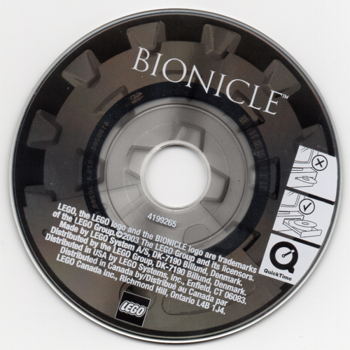 Lego CD-Rom, Nuhvok-Kal / [No Color/Any Color]