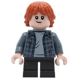Ron Weasley, Dark Bluish Gray Shirt, Short Legs
