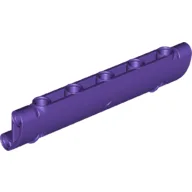 Technic Panel Curved 11 x 3 with 2 Pin Holes through Panel Surface / Dark Purple