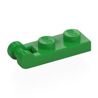 Lego Plate Special 1 x 2 with Handle on End [Closed Ends] / Bright Green