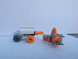 Space car + station